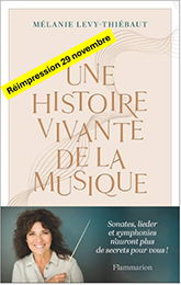 Réimpression de Une histoire vivante de la musique - Éditions Flammarion
